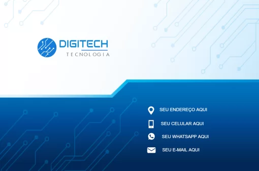 Cartão de Visita Verso Tecnologia Cartão de Visita Verso Tecnologia