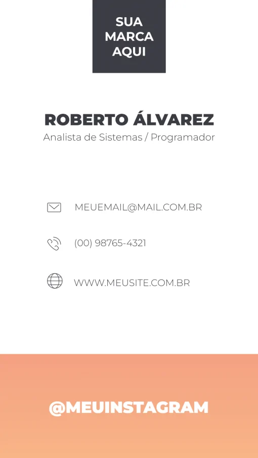 Cartão de Visita Digital - Programador