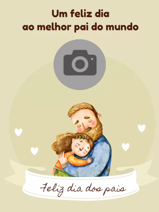 Cartão dia Dos Pais Criativo Cartão dia Dos Pais Criativo