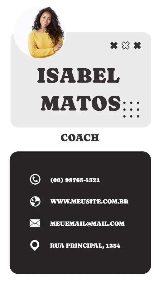 Cartão de Visita COACH