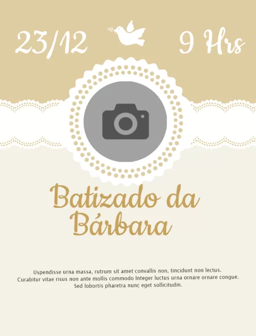Convite Batizado Convite Batizado